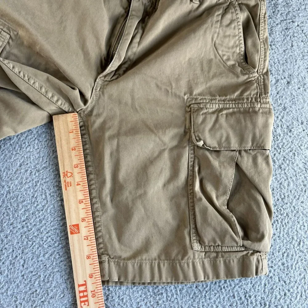 J.CREW Shorts Mens 31 Beige‎ Cargo Stanton Adjustable Military Outdoor Workwear